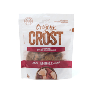 Petisco Cães Origem Natural Crost Crostine Beef Fuagrá - 100 g