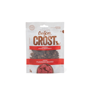 Petisco Gatos Origem Natural Crost Filezinho Bovino - 20 g