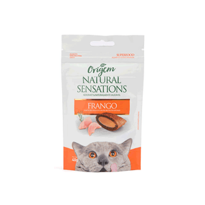 Petisco Gatos Origem Natural Sensations Frango - 40 g