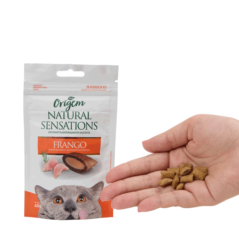 Petisco Gatos Origem Natural Sensations Frango