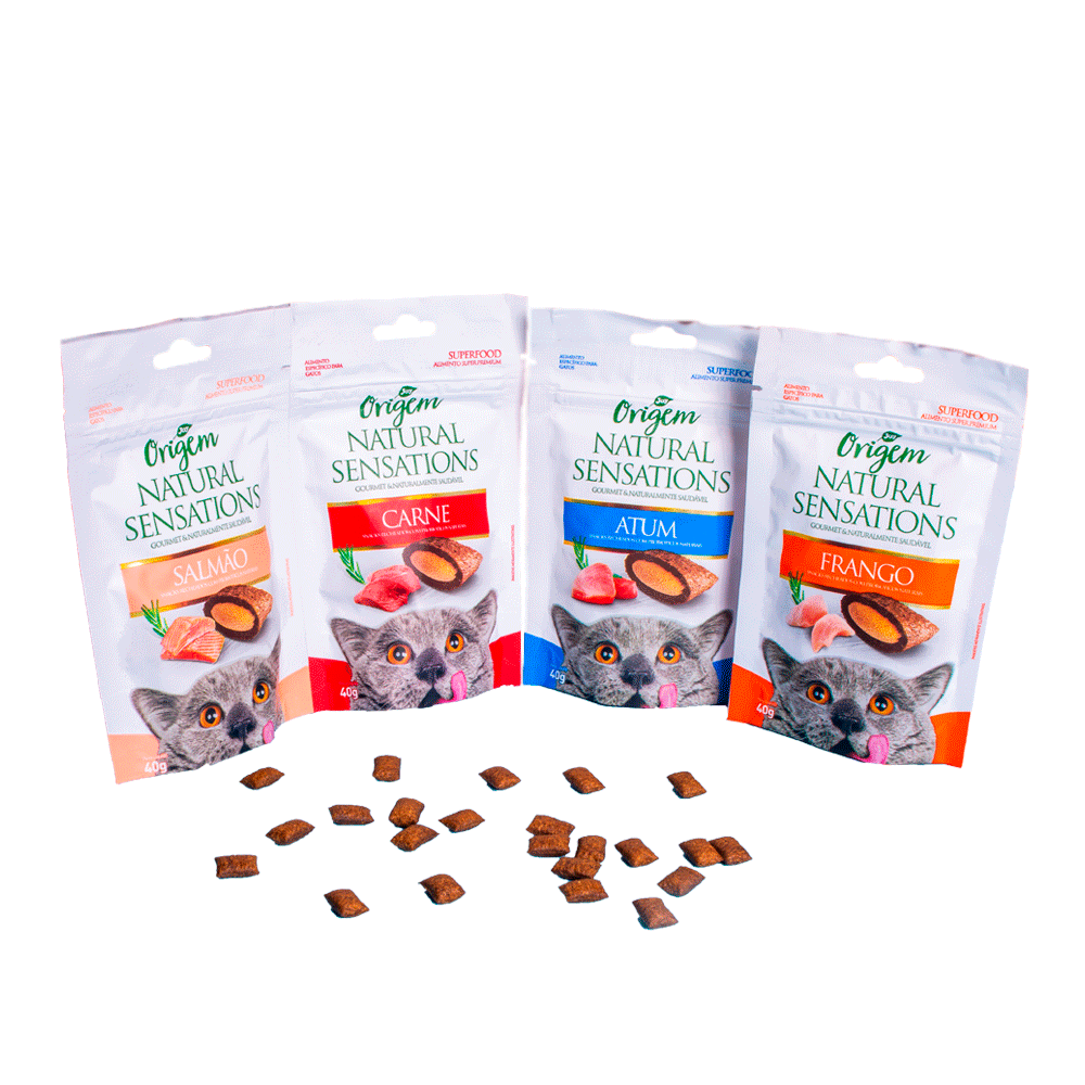 Petisco Gatos Origem Natural Sensations Frango