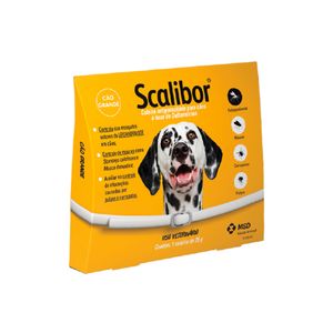 Coleira Antiparasitária Scalibor Cães Grandes - 65 cm