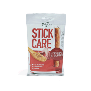 Petisco Stick Care Cães Origem Natural Cordeiro e Linhaça