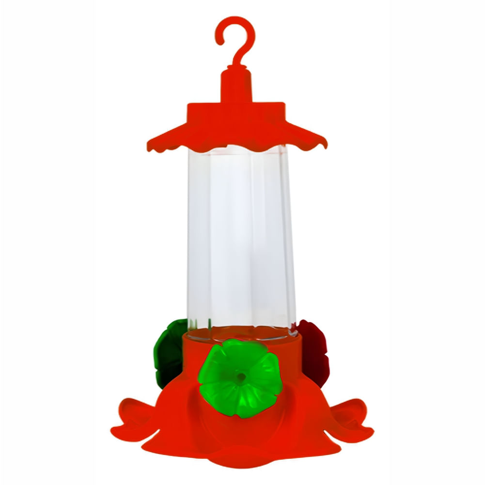 Bebedouro Beija-Flor Premium Animalíssimo Vermelho
