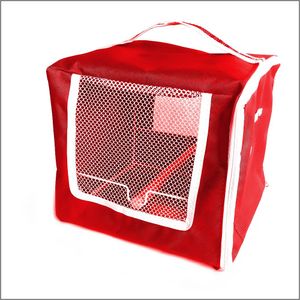 Caixa de Transporte para Calopsita Animalíssimo Vermelho - Único