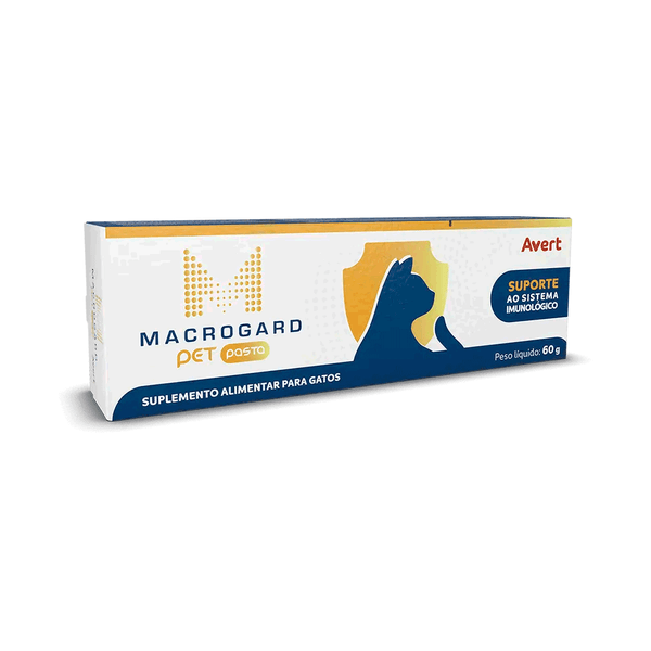 Macrogard Pet Pasta Suplemento Alimentar para Gatos Avert 60 g