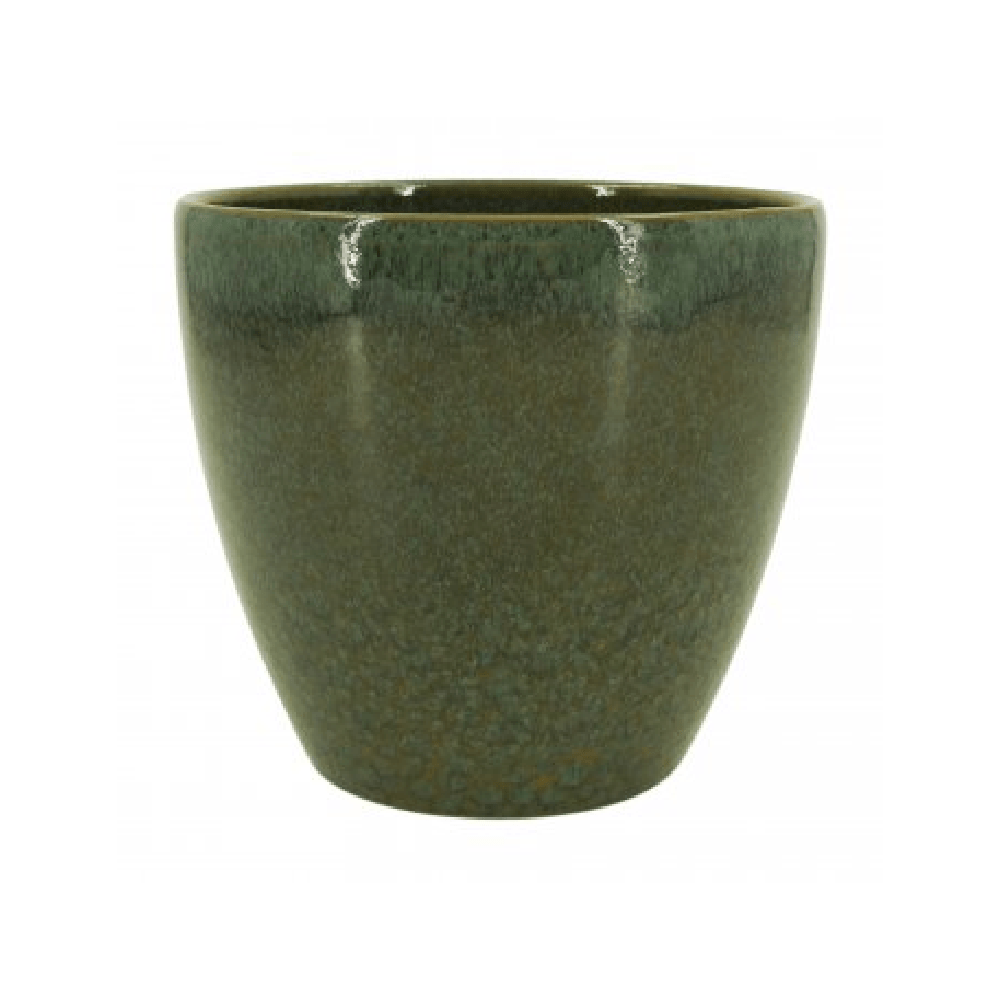 Vaso Genoa Cerâmica Ts Brasil Musgo