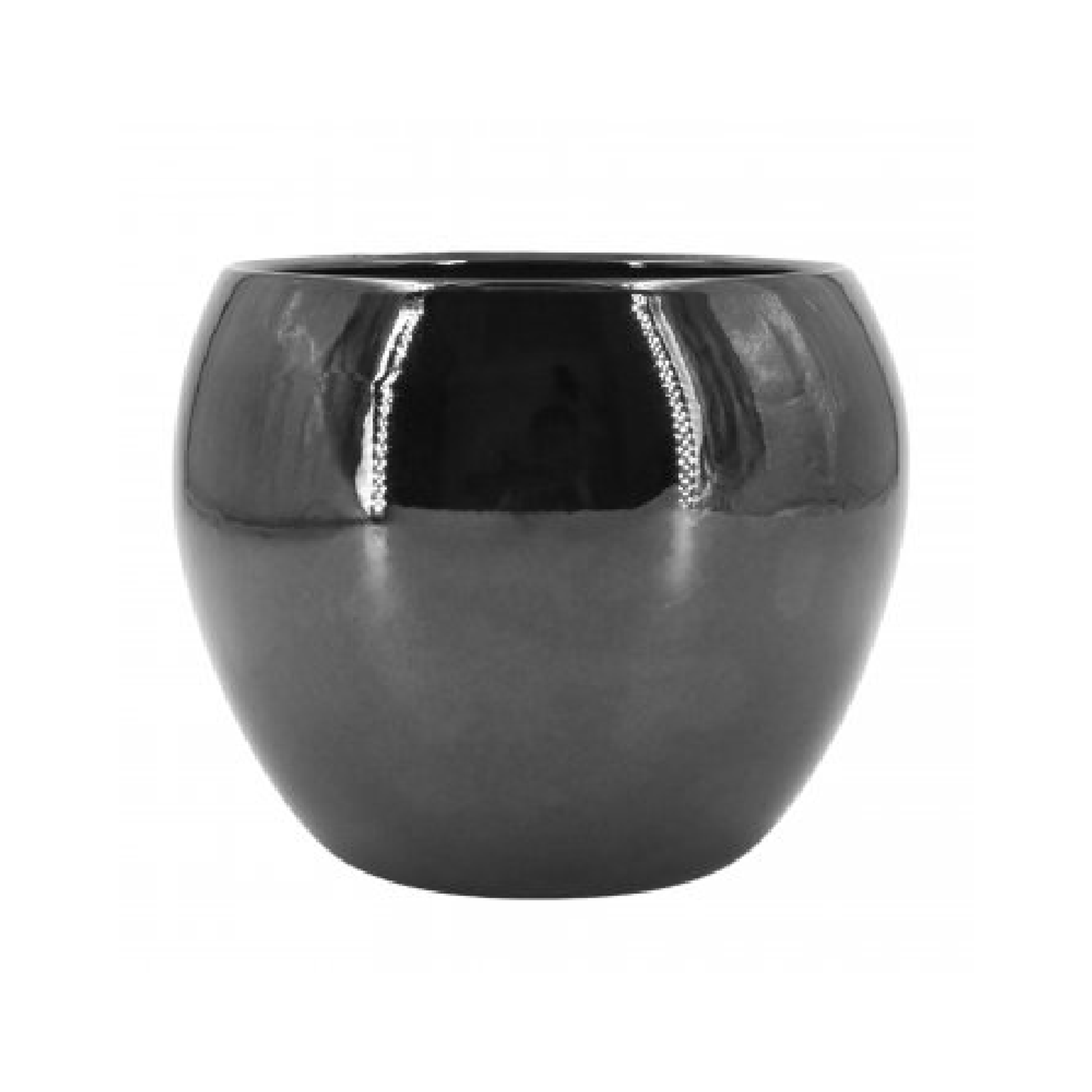 Vaso Lorance Cerâmica Ts Brasil Chumbo 15cm