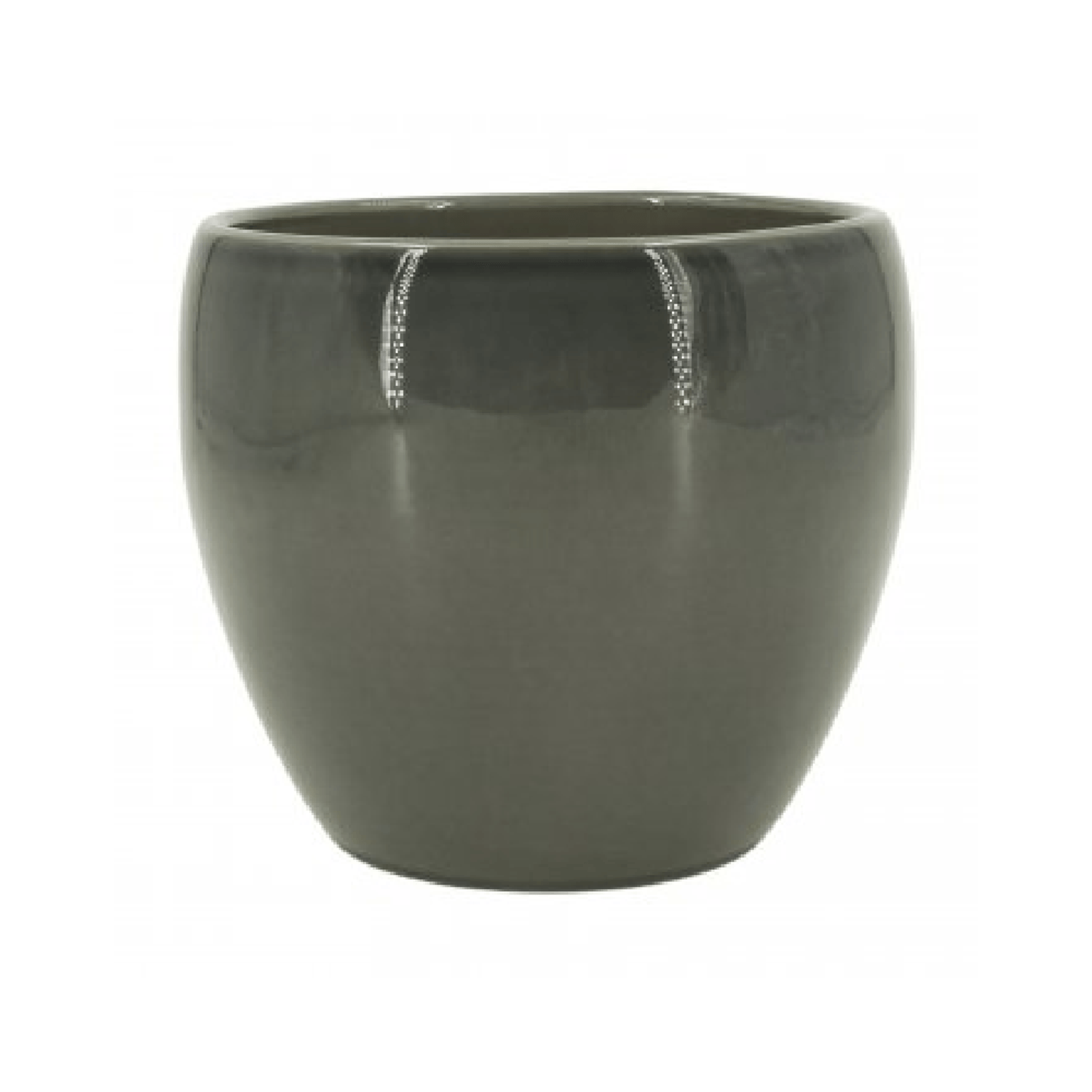 Vaso Lorance Cerâmica Ts Brasil Sombra 15cm
