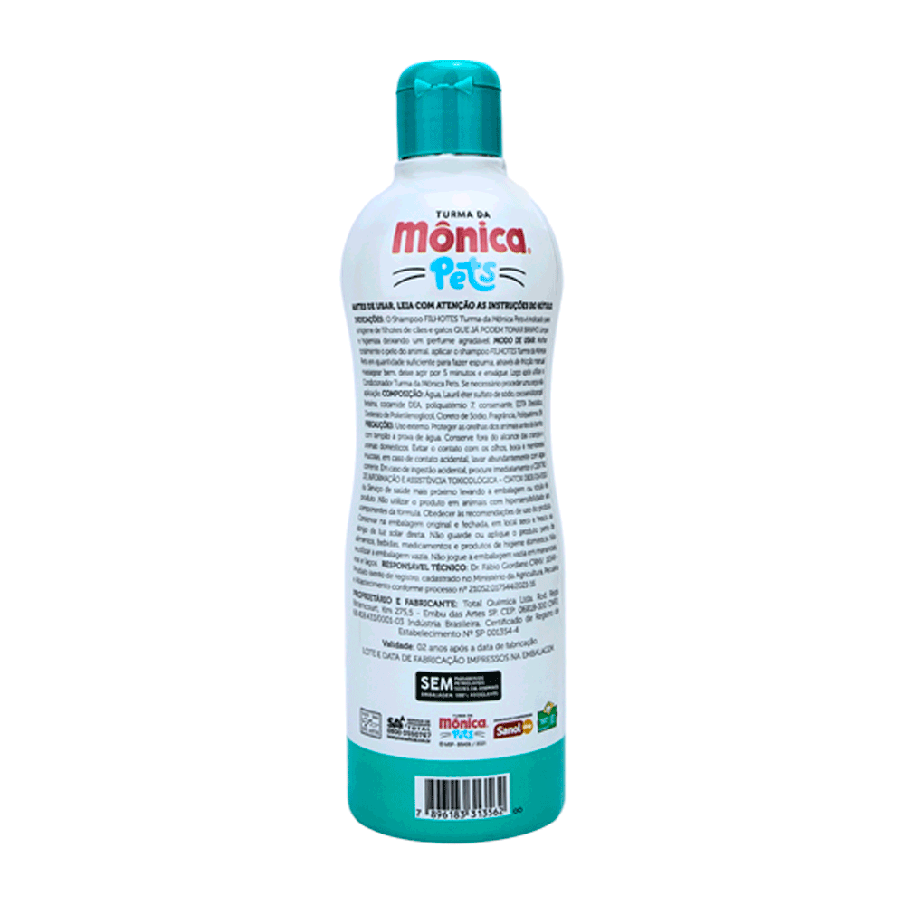 Shampoo Filhotes Turma da Mônica Pets