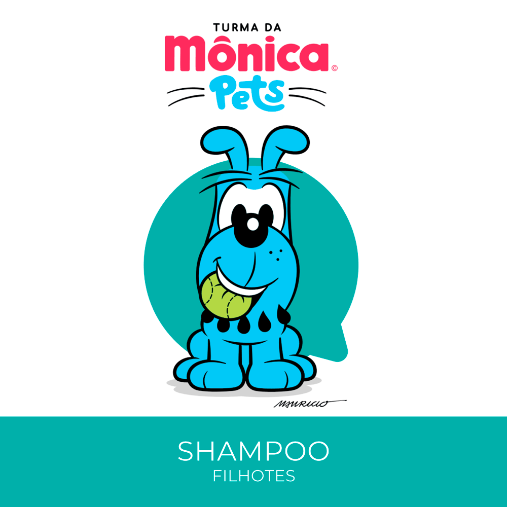 Shampoo Filhotes Turma da Mônica Pets