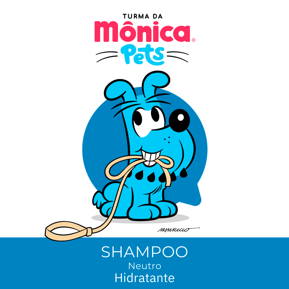 Shampoo Neutro Hidratante Turma da Mônica Pets