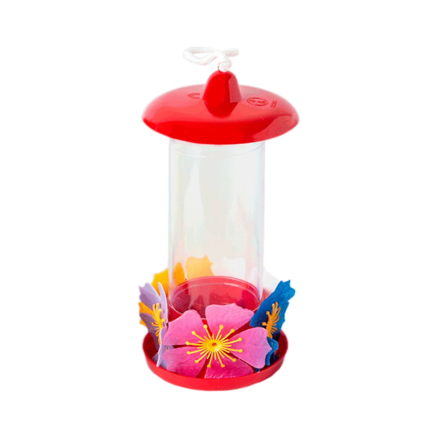 Bebedouro Simples para Beija-Flor Kotori Vermelho