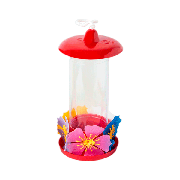Bebedouro Simples para Beija-Flor Kotori Vermelho Único