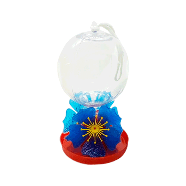 Bebedouro para Beija-Flor Luxo Bola Kotori Vermelho Único