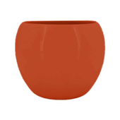 Vaso Lorance Cerâmica Ts Brasil Cognac
