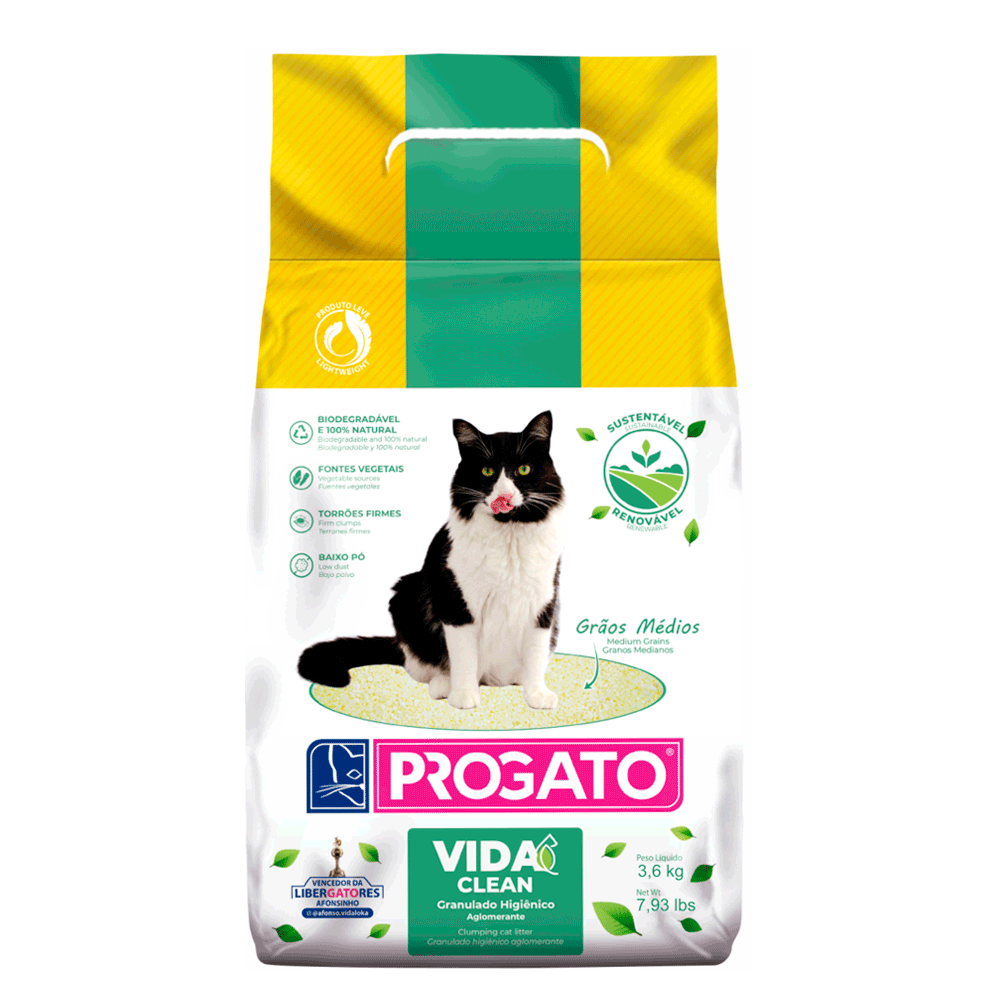 Granulado Higiênico Progato Vida Clean