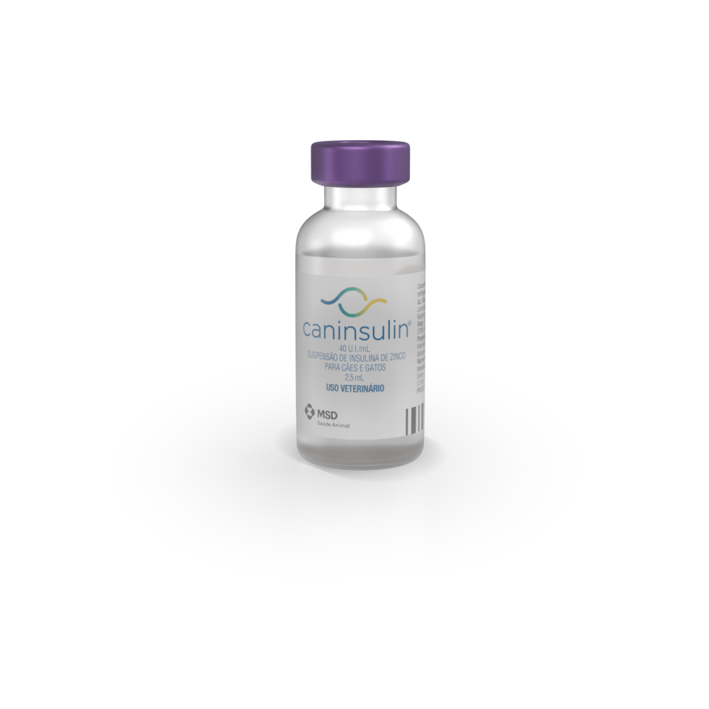 Caninsulin 40 U.I./ml para Cães e Gatos MSD
