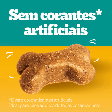 Sem corantes artificiais
