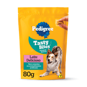 Petisco Pedigree Tasty Bites Cães Adultos Leite Delicioso