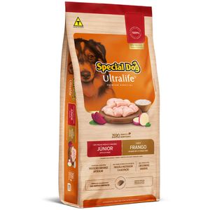 Ração Special Dog Ultralife Cães Júnior Raças Médias e Grandes Frango - 15 kg