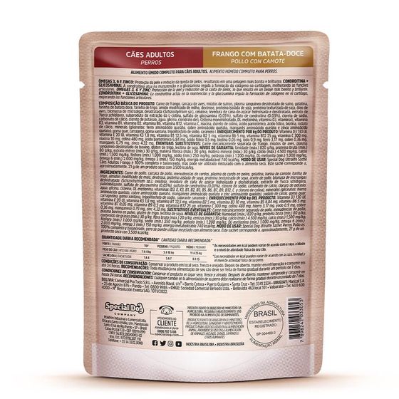Ração Úmida Special Dog Ultralife Cães Adultos Frango 10 unidades miniatura 2