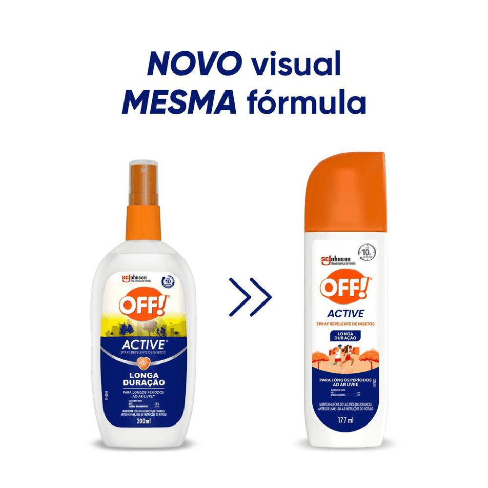 Spray Repelente de Insetos Off Active