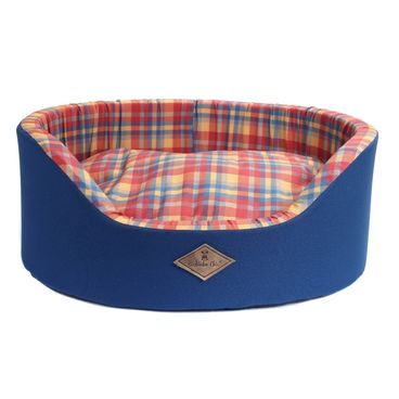 Cama-Europa-Xadrez-Bichinho-Chic-Azul