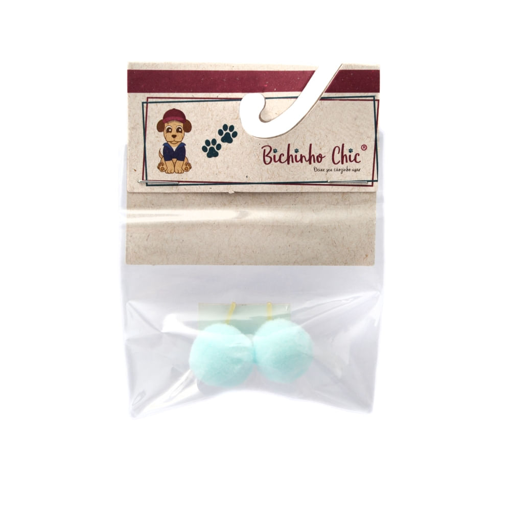 Enfeite Pom Pom para Cães Bichinho Chic