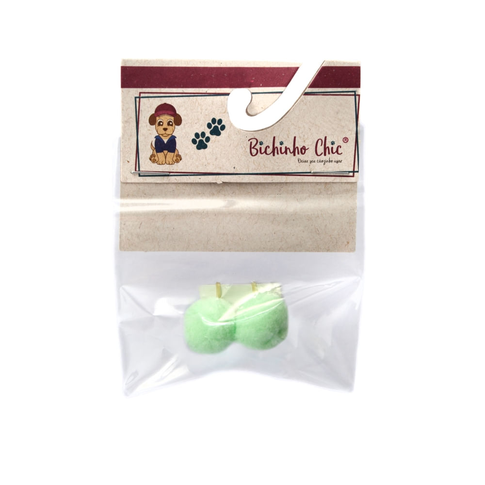 Enfeite Pom Pom para Cães Bichinho Chic