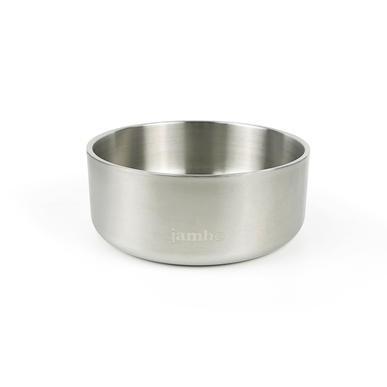 Comedouro Premium Aço Inox Silver Jambo Nº 03