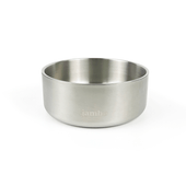 Comedouro Premium Aço Inox Silver Jambo