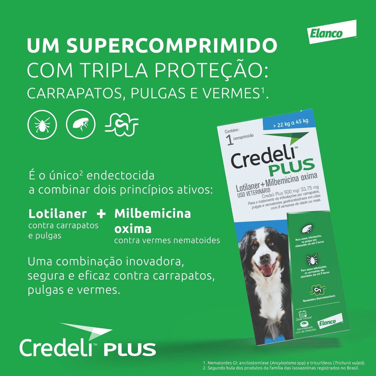 Um supercomprimido com tripla proteção