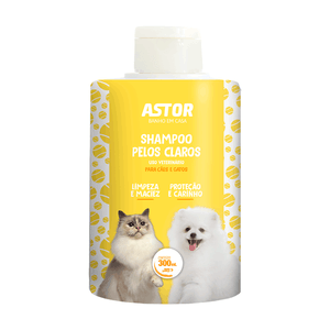 Shampoo Banho em Casa Pelos Claros Astor - 300 ml