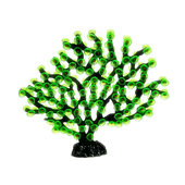 Enfeite de Silicone Soma Invert Gorgonia Florida Verde