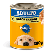 Ração Úmida Pedigree para Cães Adultos Lata Frango ao Molho