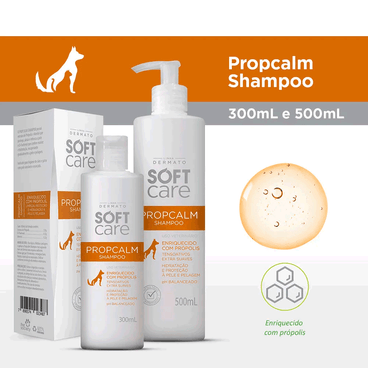 Linha do Shampoo com Própolis Propcalm Soft Care