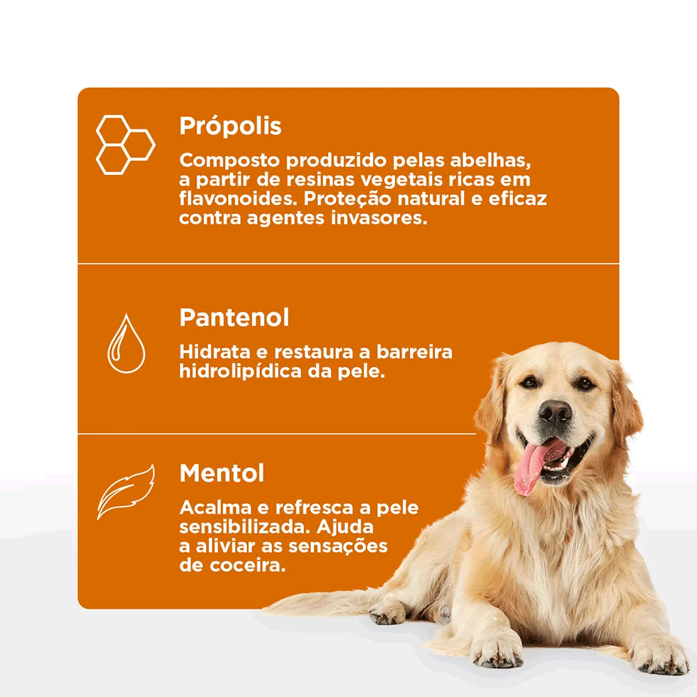 Shampoo com Própolis Propcalm Soft Care