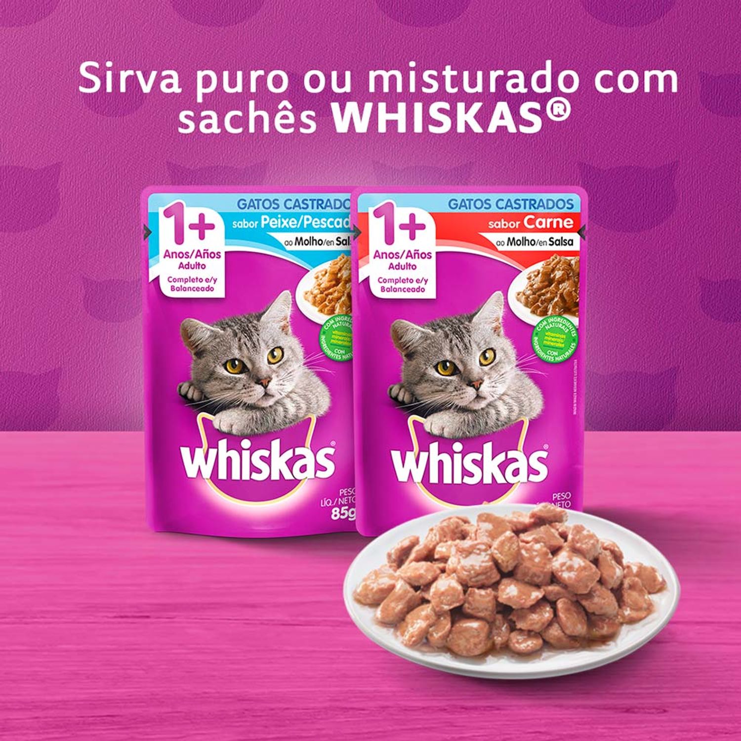 Sirva Puro ou Misturado
