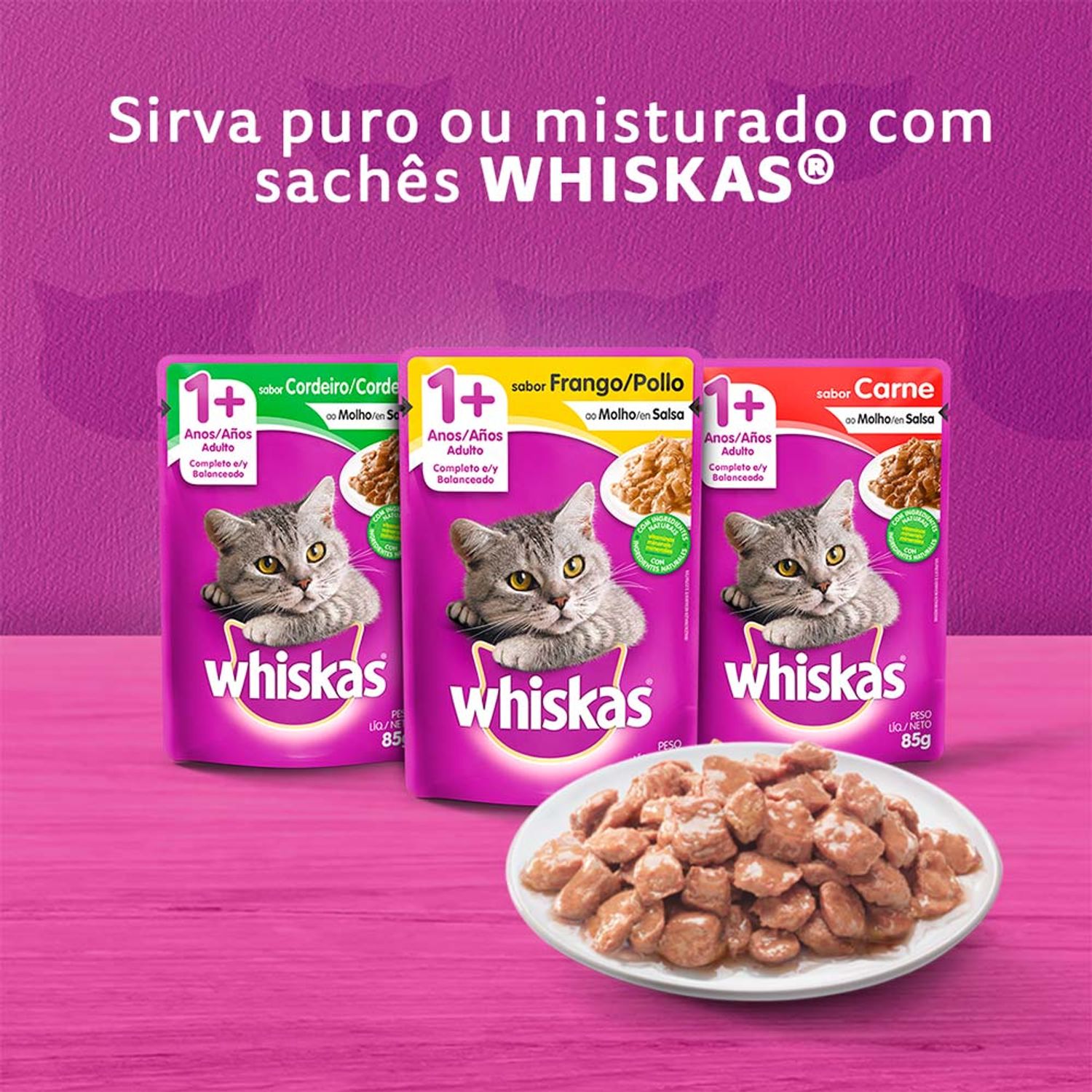 Sirva Puro ou Misturado