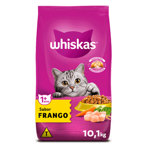 Ração Whiskas Gatos Adultos Frango