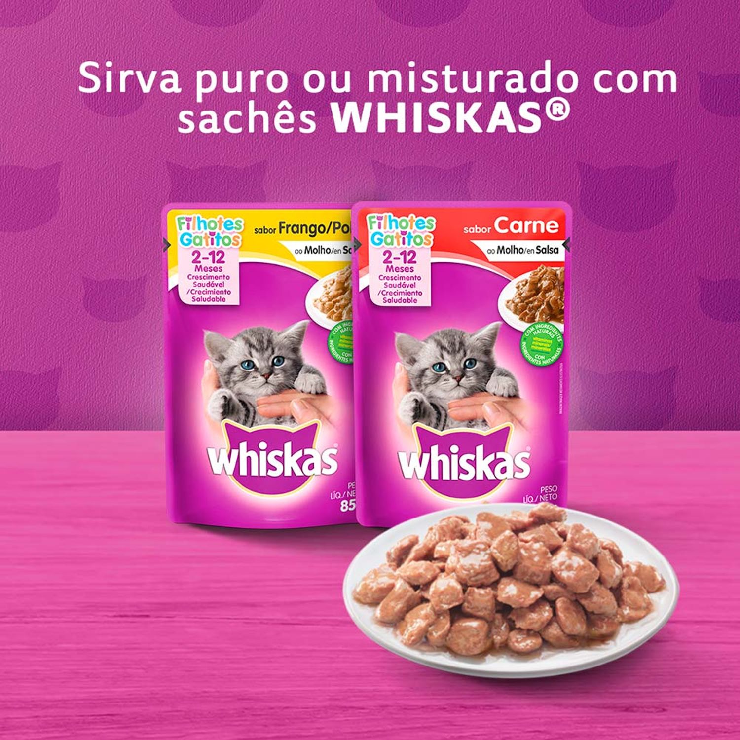 Sirva Puro ou Misturado