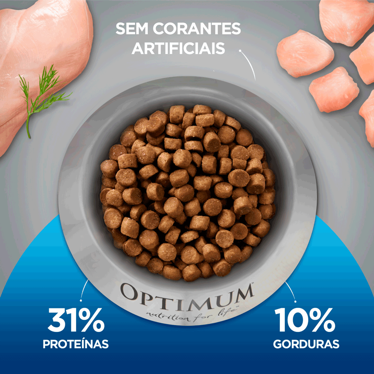 Sem corantes artificiais