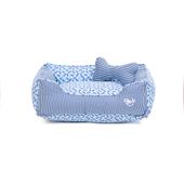 Cama Flicks Ossinho Azul para Cães e Gatos