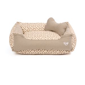 Cama Flicks Ossinho Bege para Cães e Gatos
