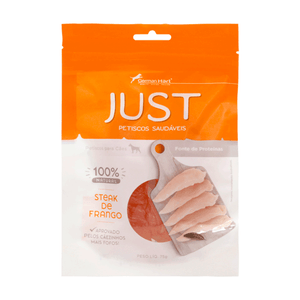 Petisco Just Steak de Frango para Cães e Gatos