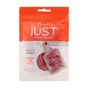 Petisco Just Steak de Pato para Cães e Gatos