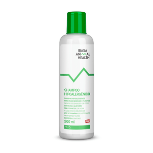 Shampoo Hipoalergênico Peles Sensíveis e Filhotes Ibasa - 200ml
