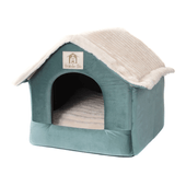 Casinha Chic para Cães e Gatos Bichinho Chic Verde