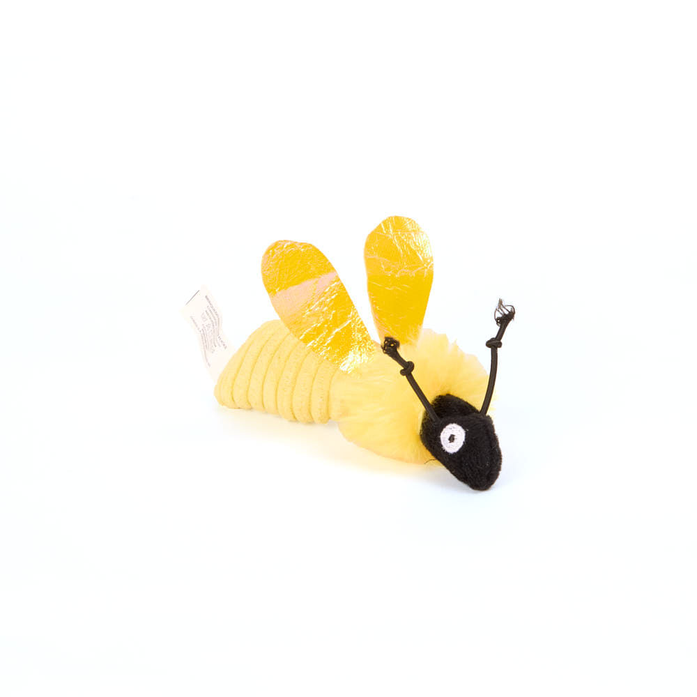 Brinquedo Pelúcia Abelha com Catnip Flicks